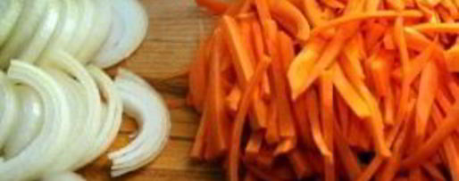 Шаг 2: плова с курицей и грибами