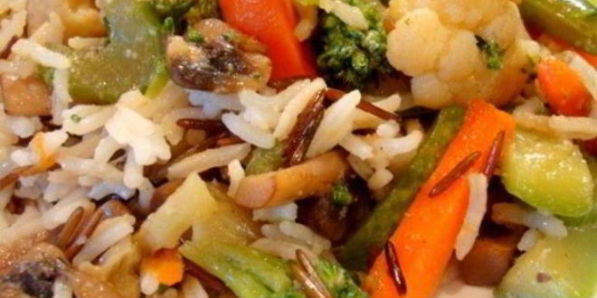 Рецепт плова с курицей и кабачками