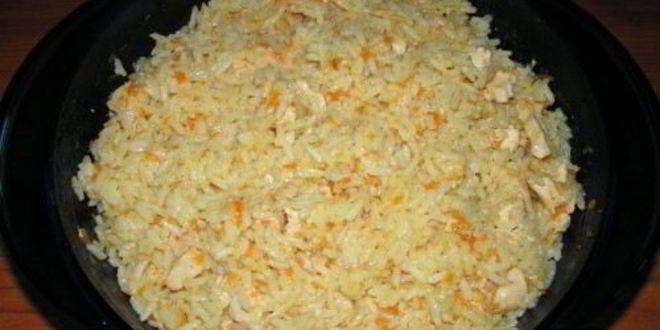 Рецепт плова с курицей в микроволновке