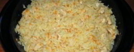 Шаг 3: плова с курицей в микроволновке