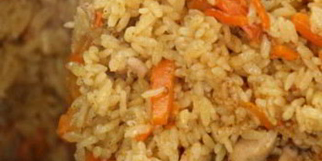 Рецепт плова с курицей