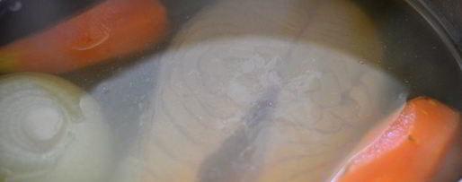 Шаг 1: плова с лососем