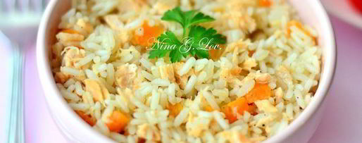 Шаг 8: плова с лососем