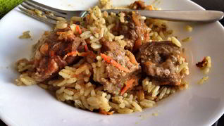 Рецепт Плова с телятиной и карри