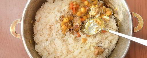 Шаг 8: плова со свининой и нутом