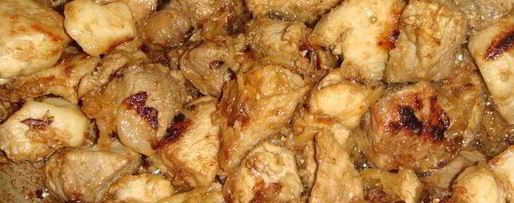 Шаг 5: плова со свининой и яблоками