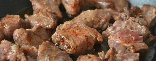 Шаг 2: плова со свининой