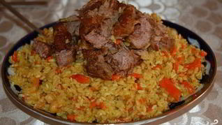 Рецепт Плова со свиными ребрышками