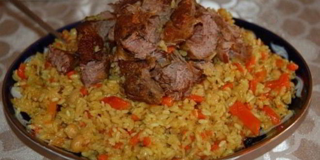 Рецепт плова со свиными ребрышками