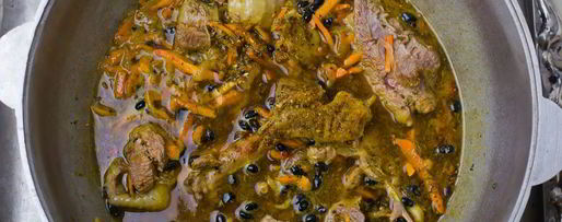 Шаг 4: плова в казане