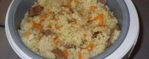 Шаг 6: узбекского плова в мультиварке