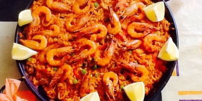 Рецепт валенсийской паэльи с морепродуктами