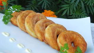 Рецепт Праздничного картофельного гарнира Крученики