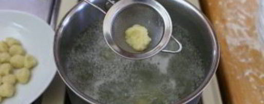 Шаг 4: пшеничных клецек