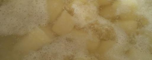 Шаг 5: пюре из брокколи и картофеля