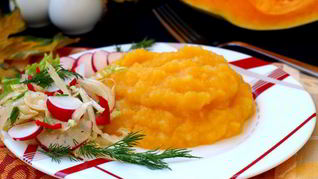 Рецепт Пюре из тыквы и картофеля