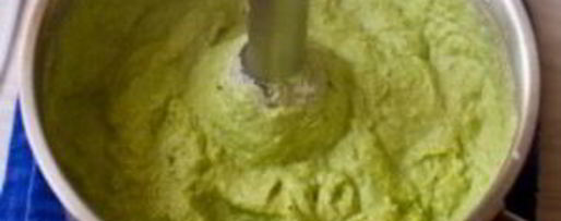 Шаг 4: пюре картофельного с брокколи