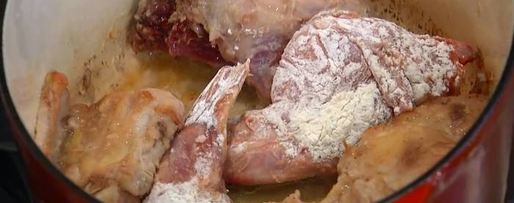 Шаг 2: домашней пасты с рагу из кролика