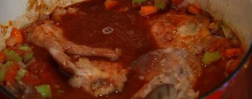 Шаг 8: домашней пасты с рагу из кролика