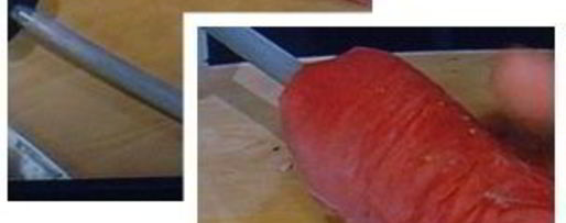 Шаг 1: филе теленка фаршированное маслом грецкого ореха с рагу из кольраби