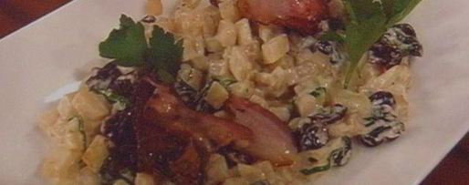 Шаг 9: филе теленка фаршированное маслом грецкого ореха с рагу из кольраби