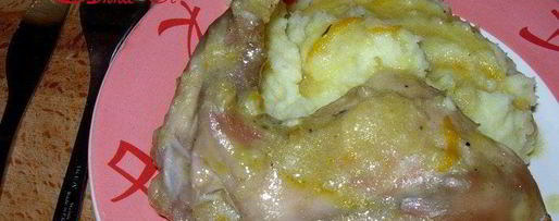 Шаг 4: фрикасе из кролика с тимьяном