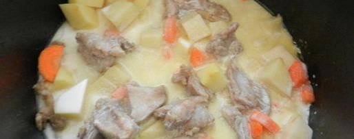 Шаг 6: фрикасе из кролика