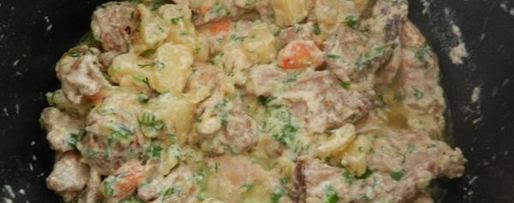 Шаг 9: фрикасе из кролика