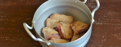 Шаг 7: фрикасе из курицы