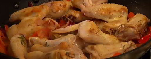 Шаг 10: фрикасе из цыплят