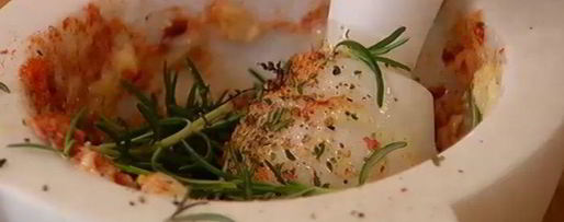 Шаг 2: фрикасе из цыплят