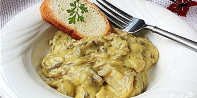 Рецепт фрикасе с грибами