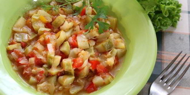 Рецепт кабачкового рагу