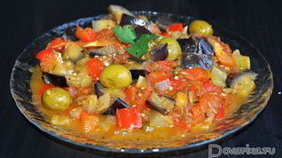 Рецепт Капонаты, овощи по-сицилийски