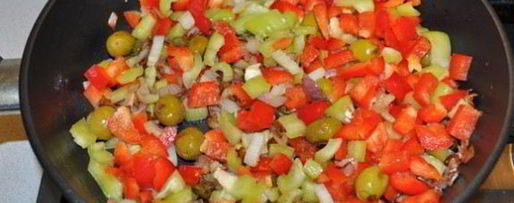 Шаг 3: капонаты, овощи по-сицилийски