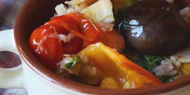 Рецепт летнего овощного рагу