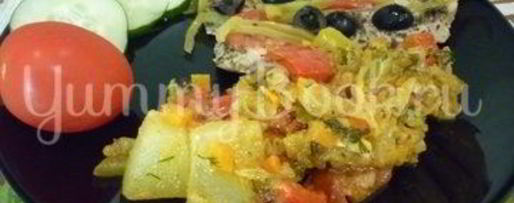 Шаг 36: летнего рагу из вкусных овощей