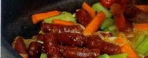 Шаг 4: марокканского рагу с колбасками