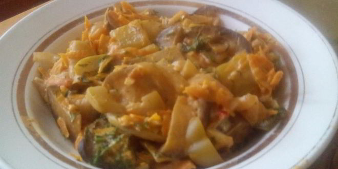 Рецепт осеннего овощного рагу