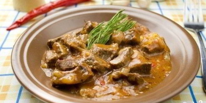 Рецепт острого рагу из говядины