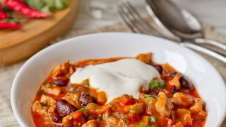 Рецепт Острого рагу из курицы с тыквой