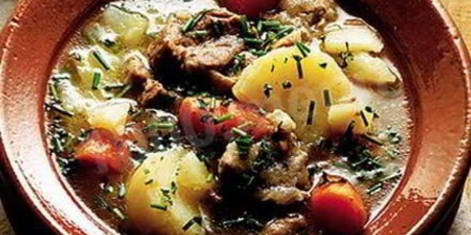 Рецепт овощного рагу из баранины по-ирландски
