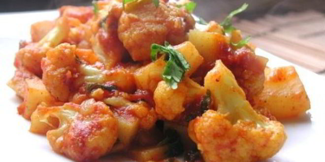 Рецепт овощного рагу под соусом карри