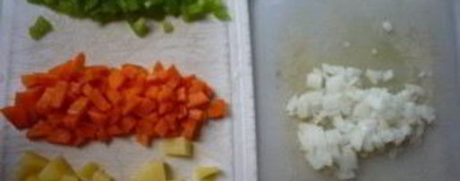 Шаг 1: овощного рагу с фаршем