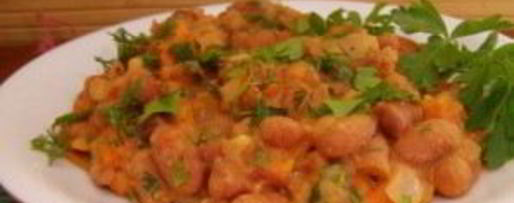 Шаг 6: овощного рагу с фасолью