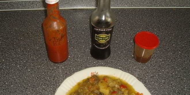 Рецепт овощного рагу с говядиной