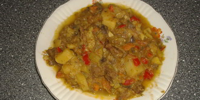 Рецепт овощного рагу с говядиной