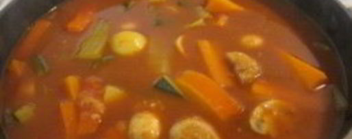 Шаг 4: овощного рагу с грибами и кускусом