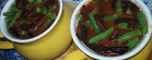 Шаг 4: овощного рагу с грибами в горшочке