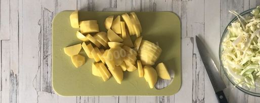 Шаг 5: овощного рагу с кабачками, картошкой и капустой